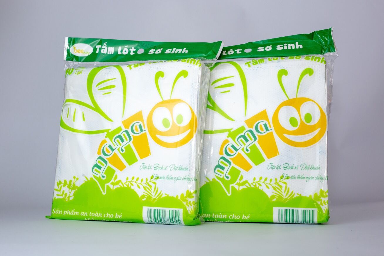 Combo 5 bịch tấm lót sơ sinh Mama (30 miếng/ gói)