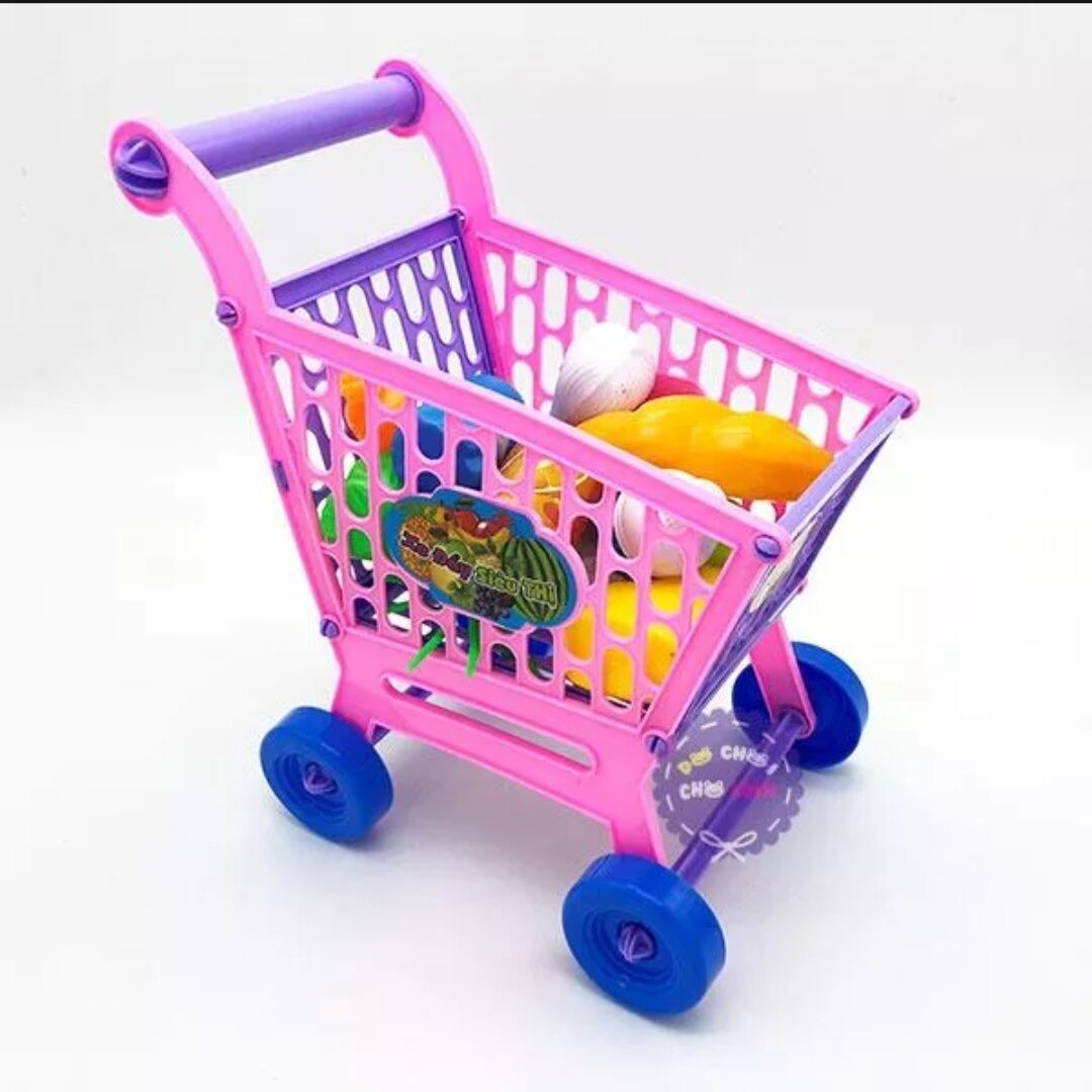 Ct_ xe đẩy siêu thị chở trái cây đồ chơi - ảnh sản phẩm 5