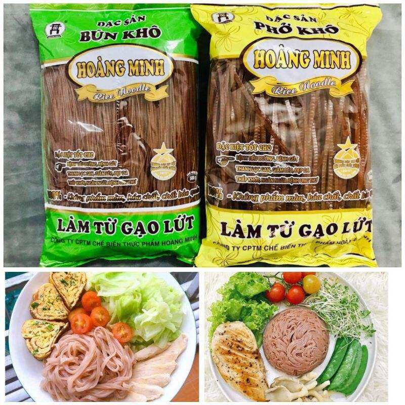 Combo Mì bún phở gạo lứt hoàng minh siêu ngon.