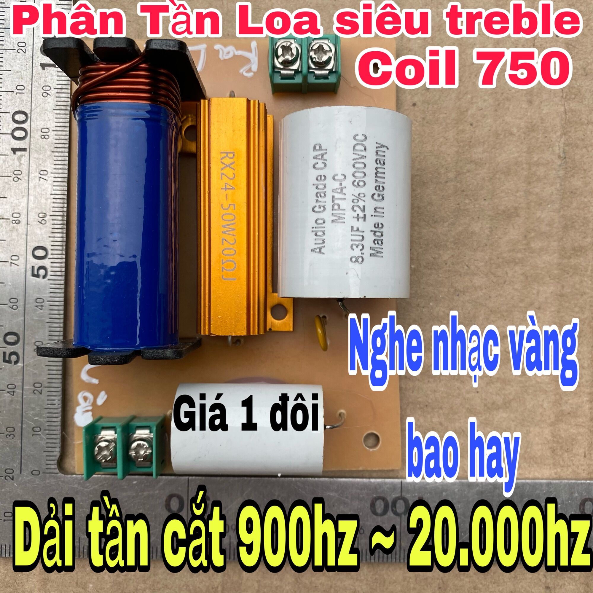 Phân tần loa siêu treble 750