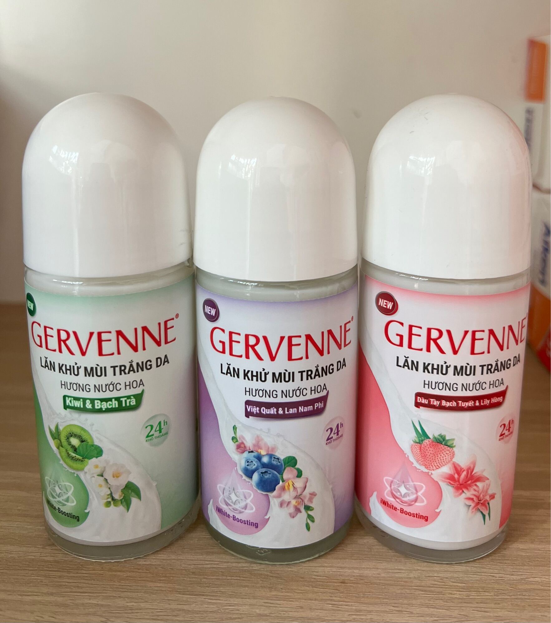 Lăn khử mùi Gervenne 50ml