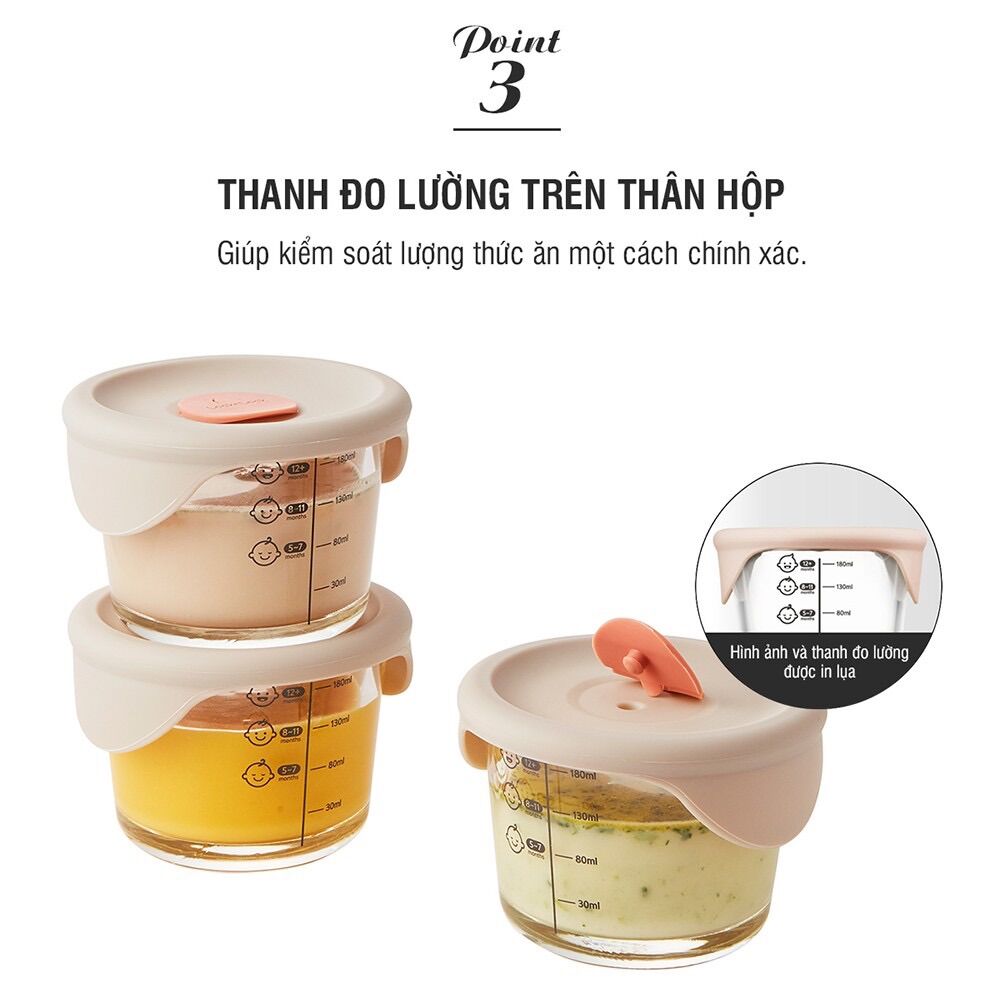 Set 3 hộp trữ thủy tinh Lock&Lock (có tách lẻ)
