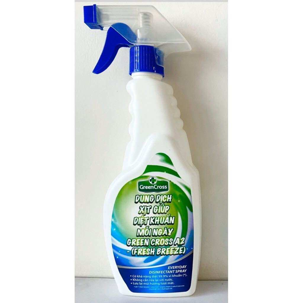 Xịt Khuẩn Đồ Chơi Trẻ Em GREEN CROSS A2 500ml