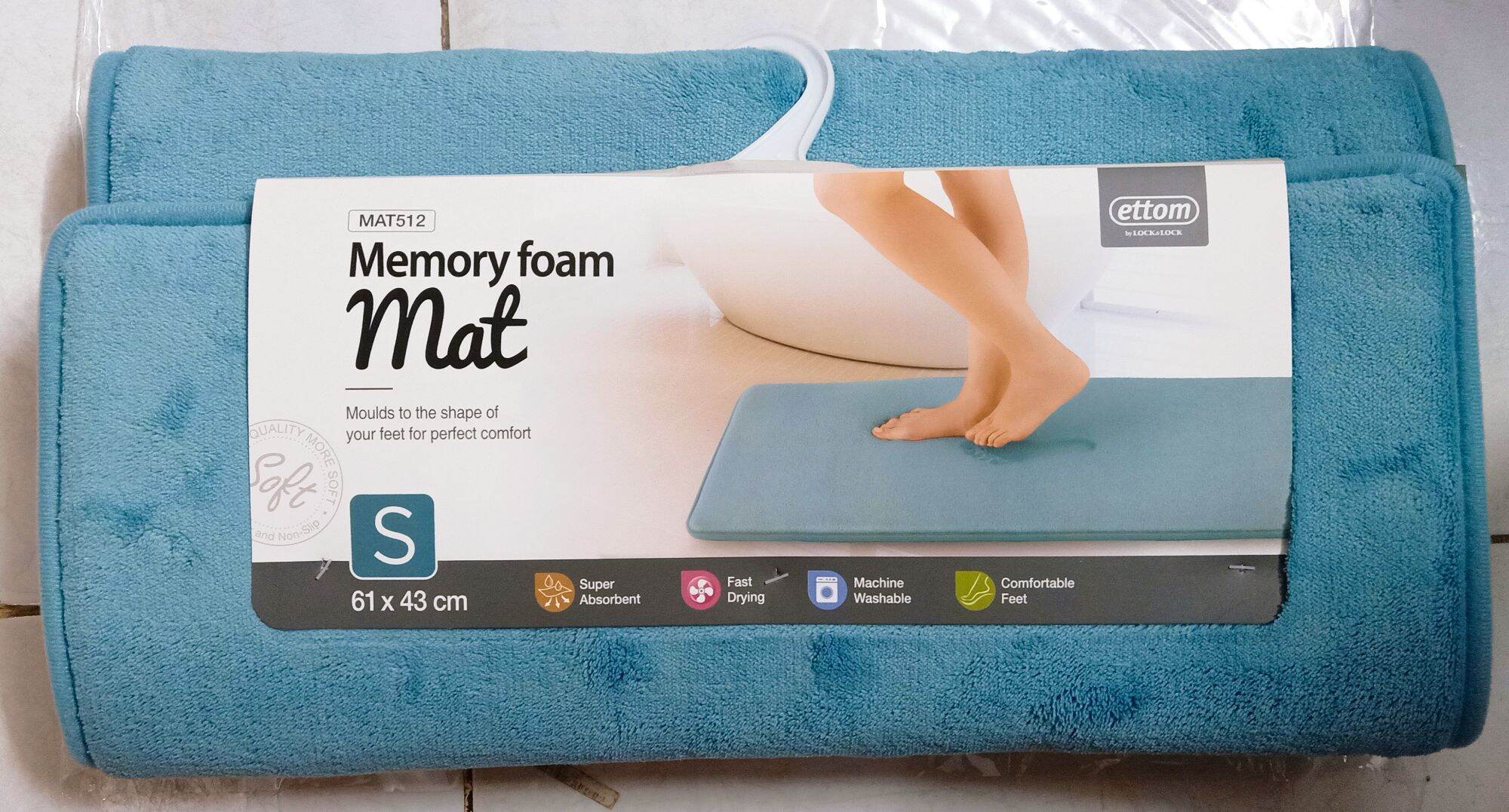 [HCM]????Thảm chùi chân Lock&Lock MAT512(S) 43 x 61cm