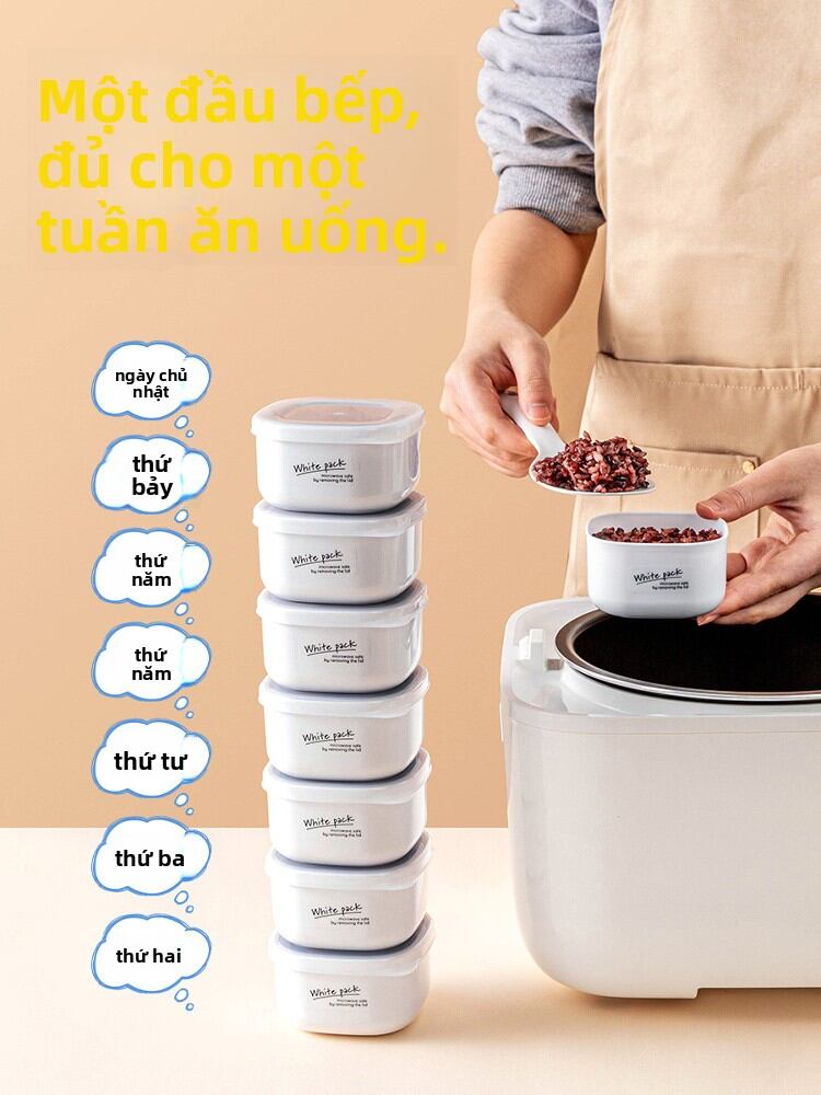MEIDI | Hộp Cơm Bento Nhập Khẩu Nhật Bản Phân Phần Nhỏ Có Thể Hâm Sức Nóng