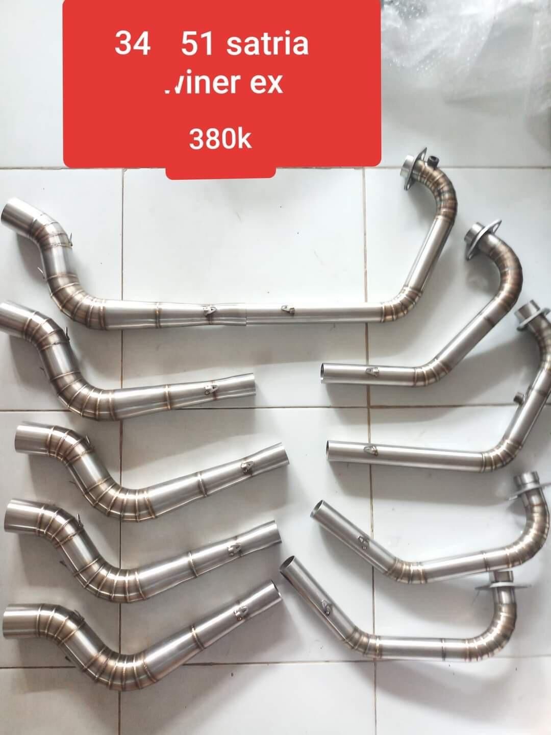 Cổ pô 2 khúc k1 nhỏng cao gắn mọi dòng xe