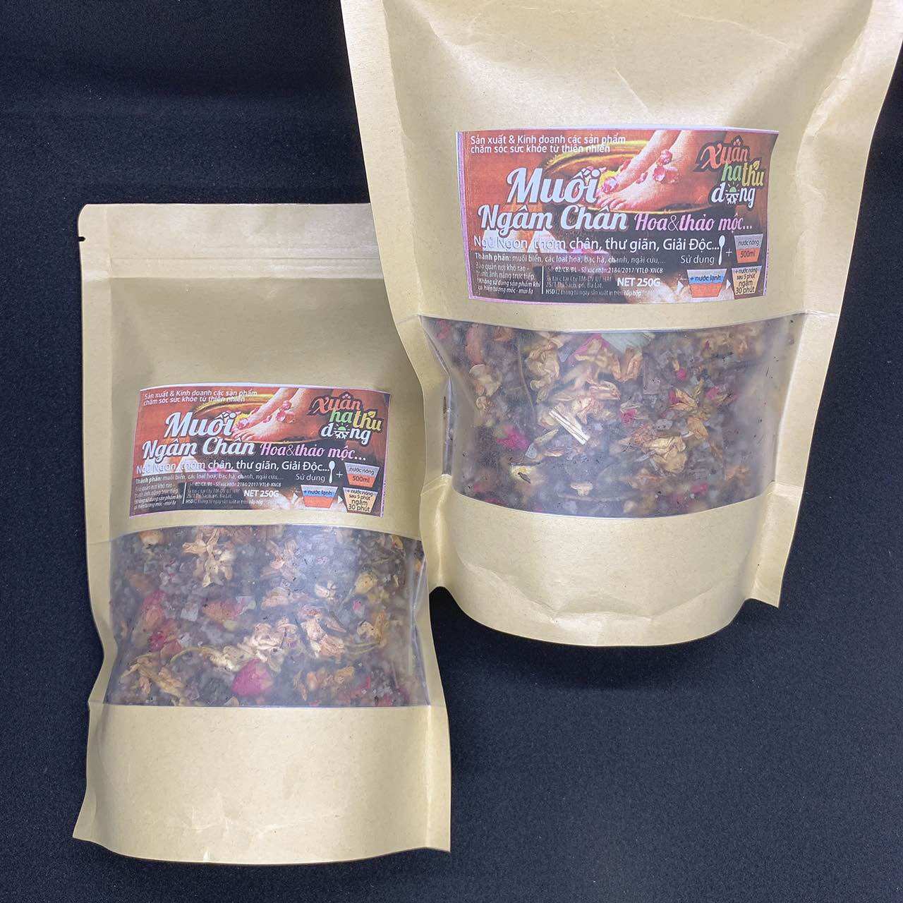 1Kg Muối ngâm chân thảo mộc