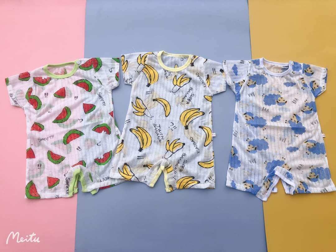 [XẢ HÀNG] BODY ĐÙI COTTON GIẤY CHO BÉ SƠ SINH