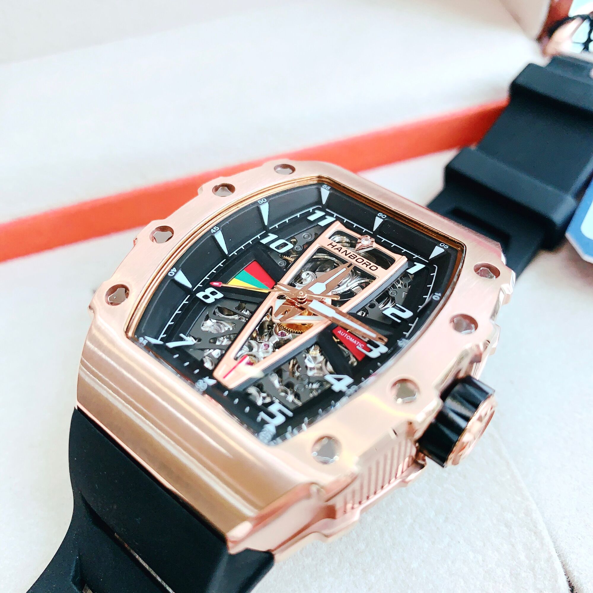 Đồng Hồ Nam Hanboro Automatic Size 40x48