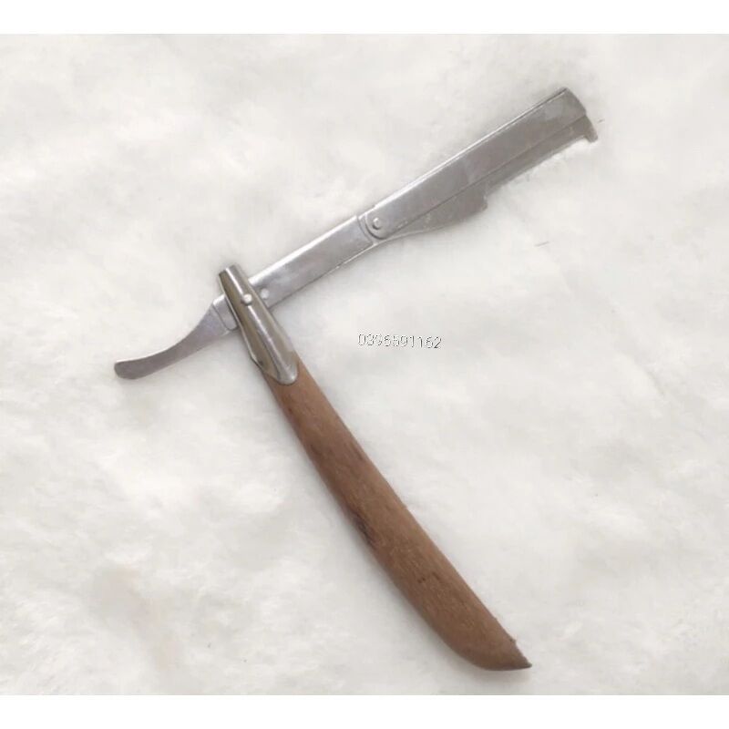 Cán dao cạo gỗ ,lưỡi dao lam đa năng
