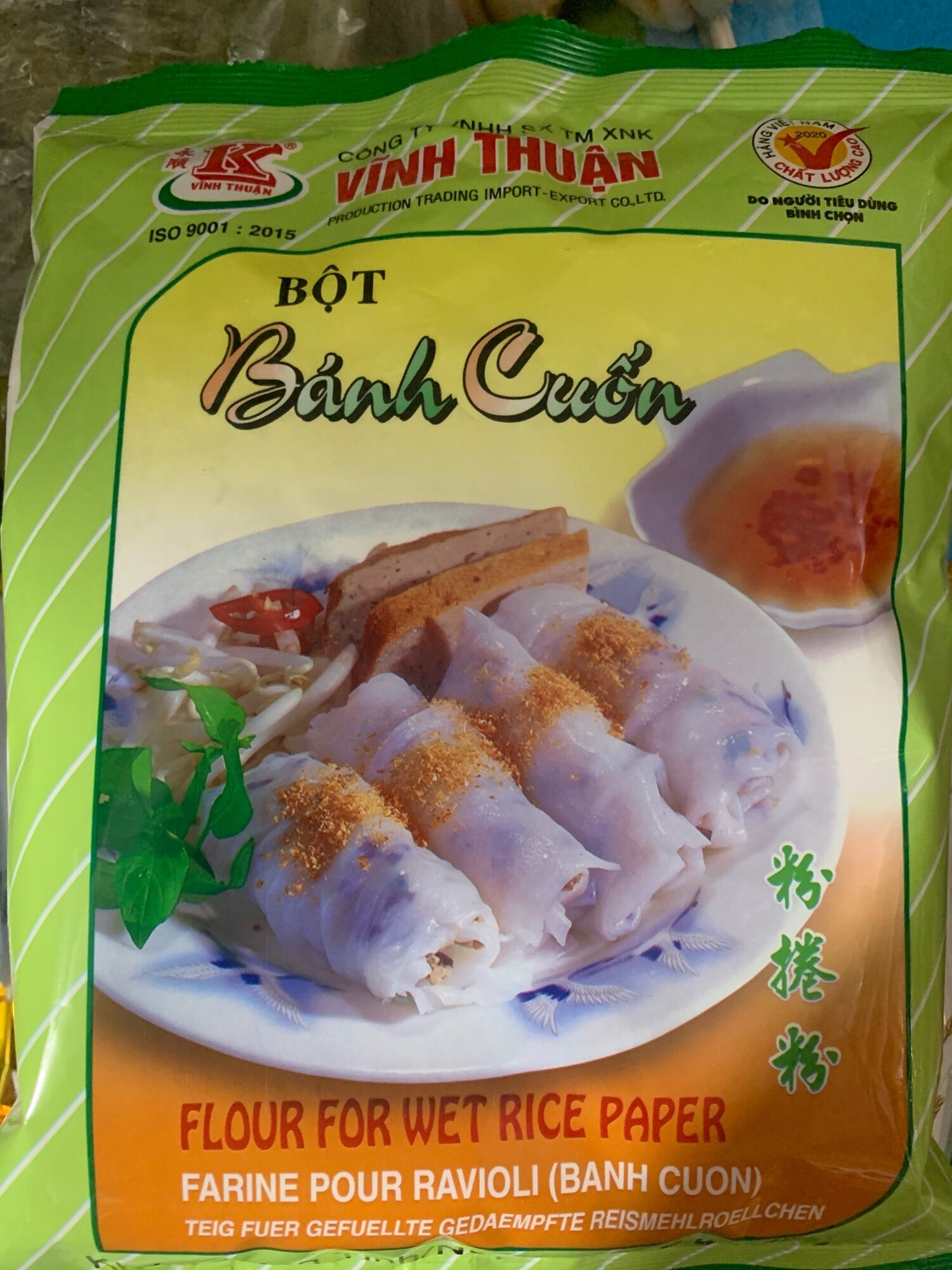 Bột bánh cuốn vĩnh thuận