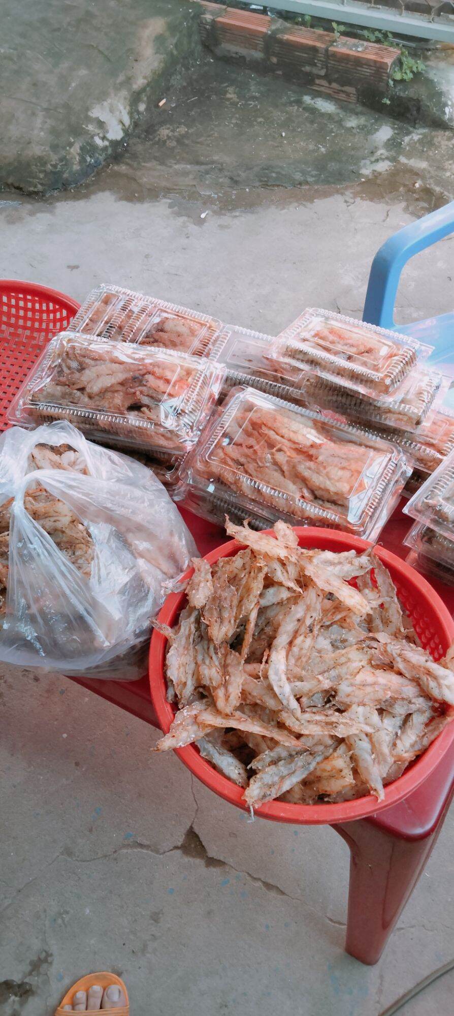 khô tôm xẻ 500g