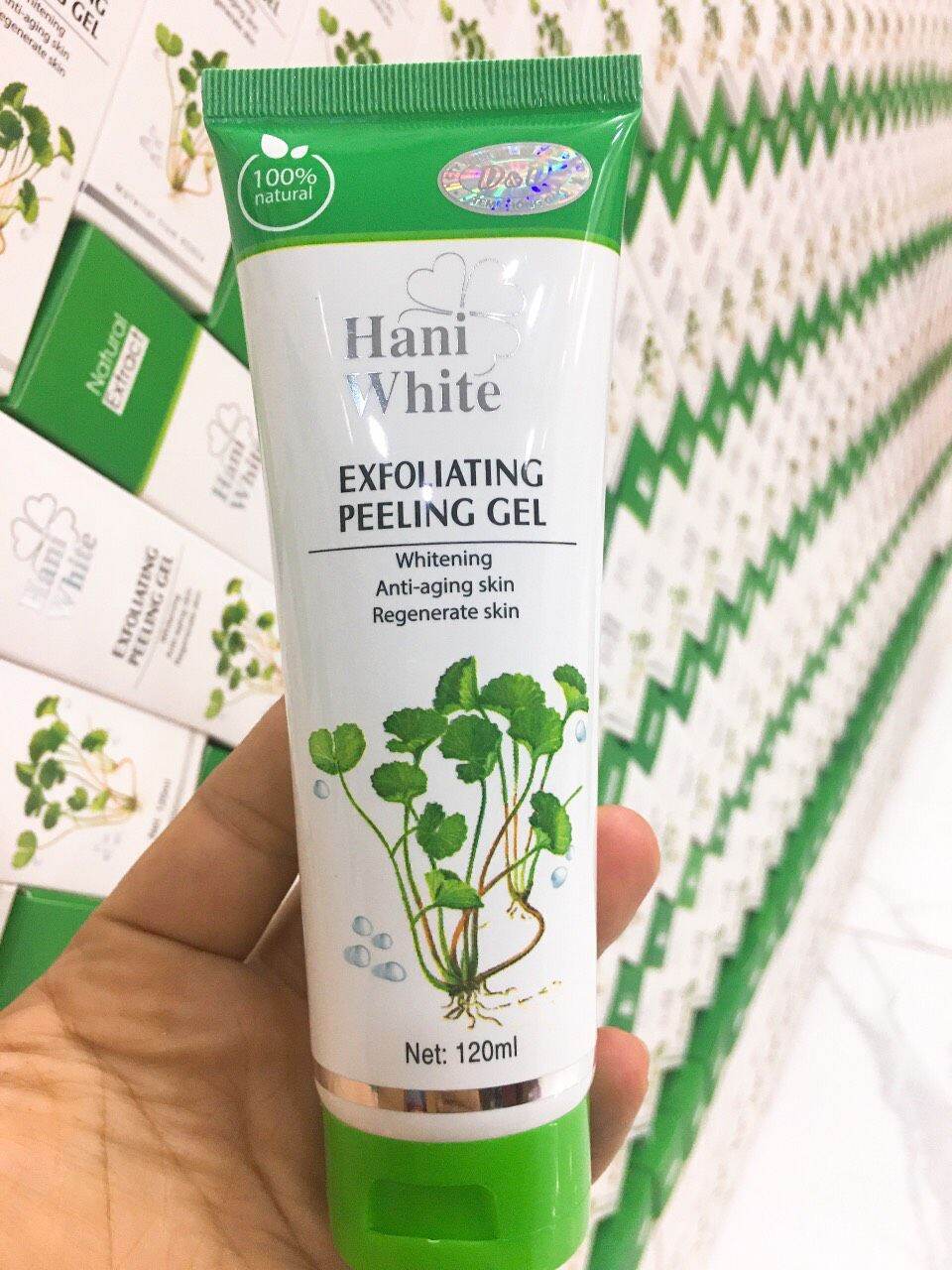 TẨY TẾ BÀO CHẾT RAU MÁ HANI WHITE