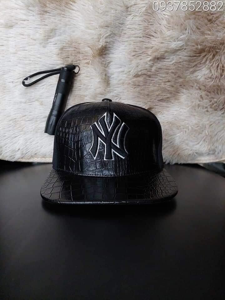 Siêu phẩm nón hiphop, snapback nam màu đen cao cấp