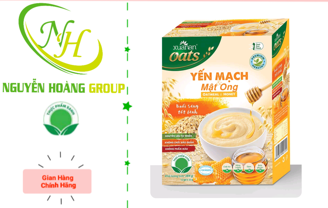 Yến Mạch Mật Ong Xuân An 400g