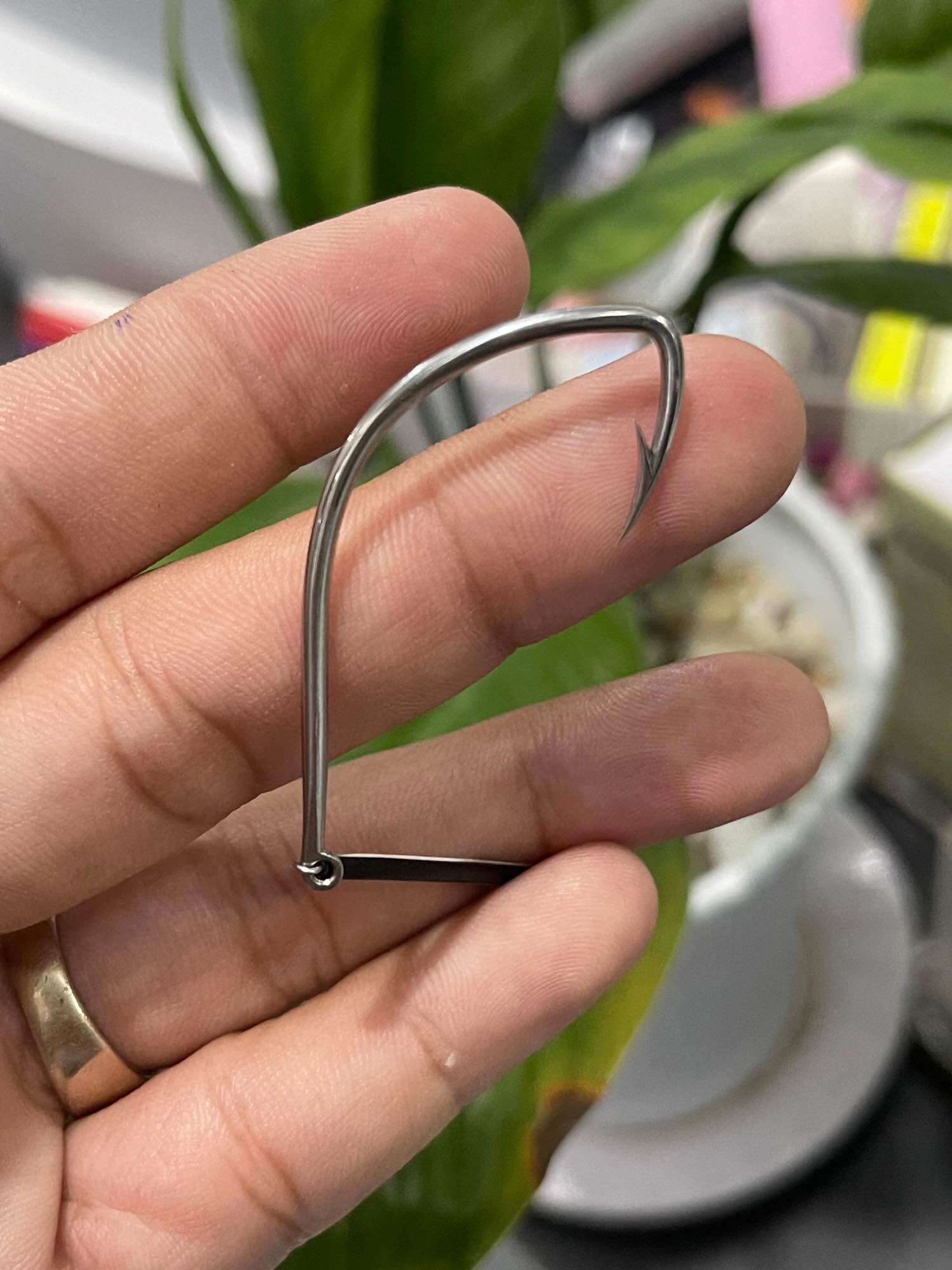 Lưỡi câu cá lóc thép 2li