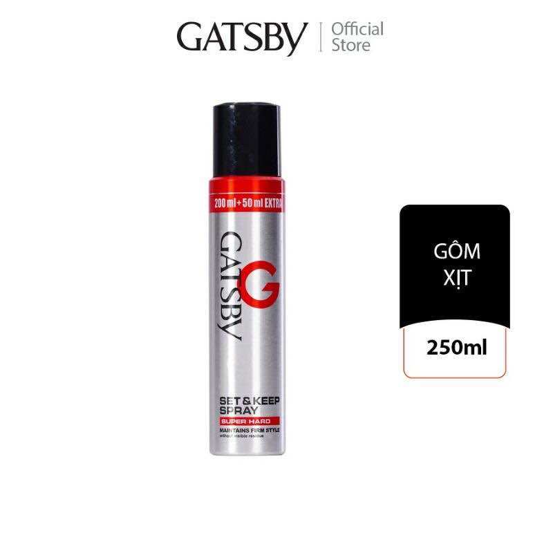 Gôm xịt tạo kiểu tóc gatsby 250ml