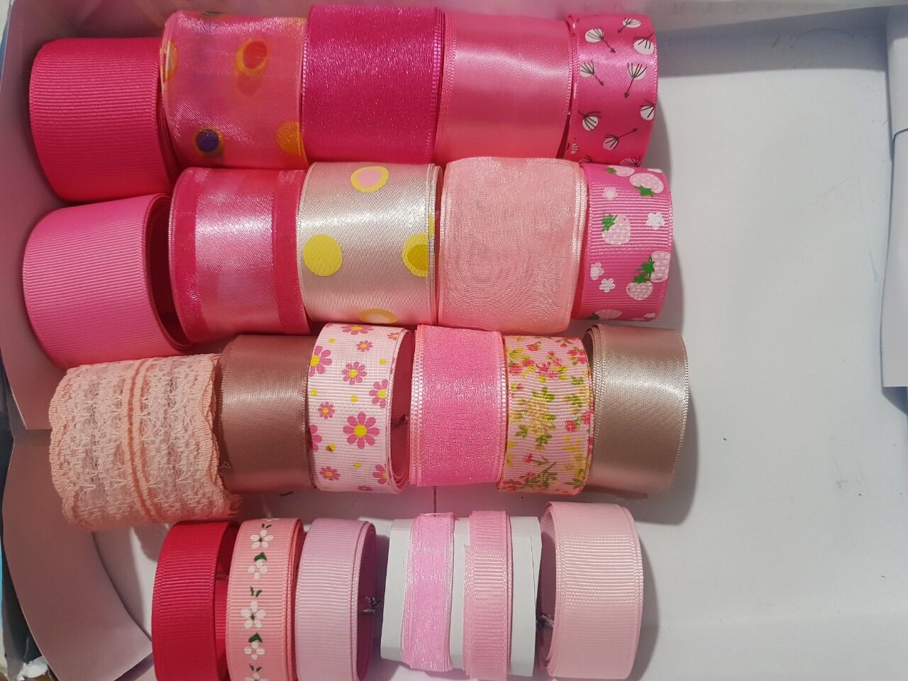 Set ruy băng cao cấp mini nhiều màu