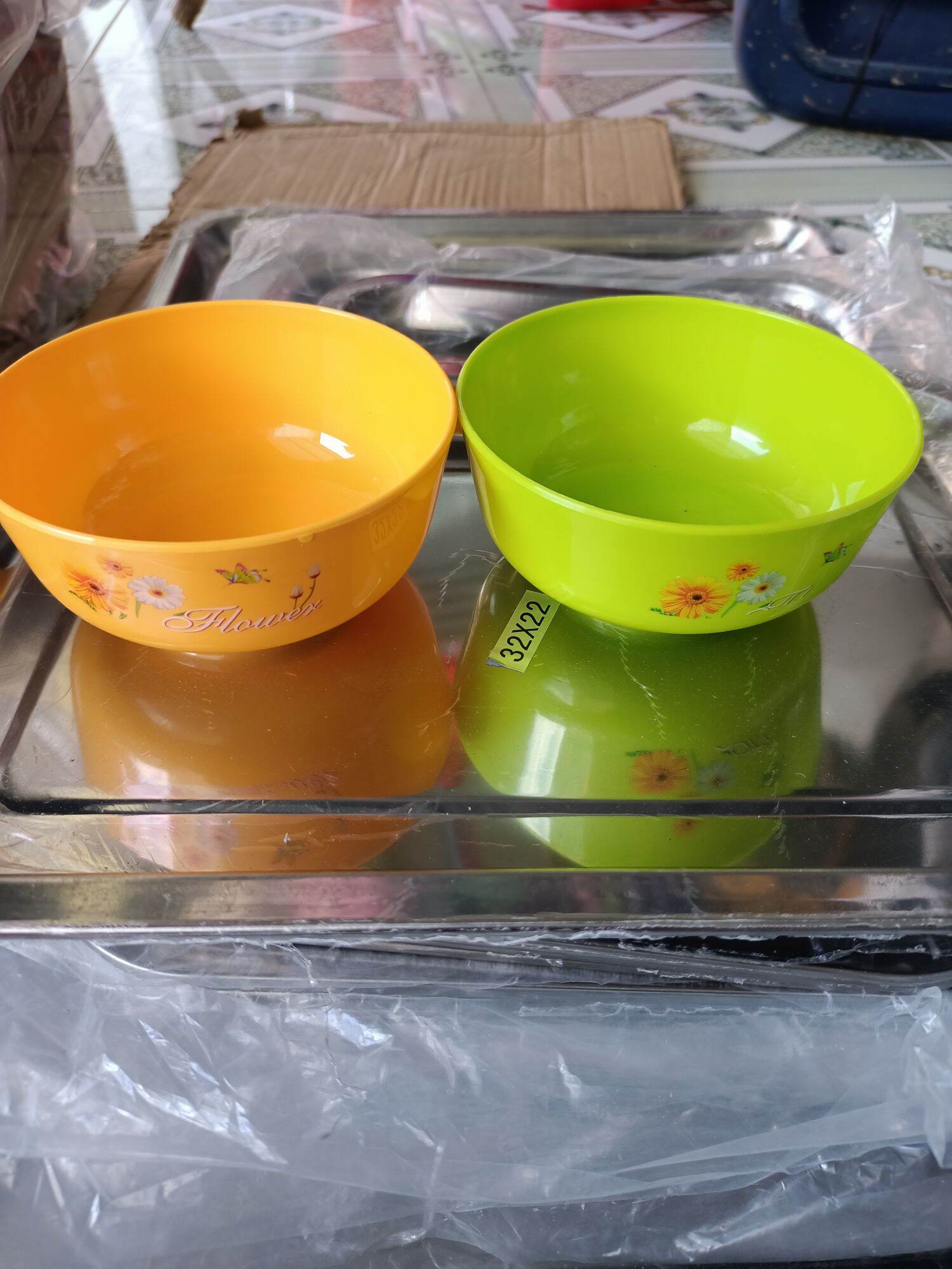 combo 10 chén cơm nhựa