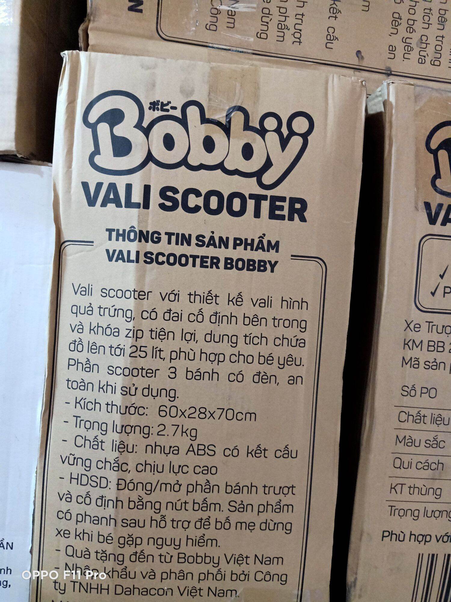 vali scooter 2 in 1 bobby