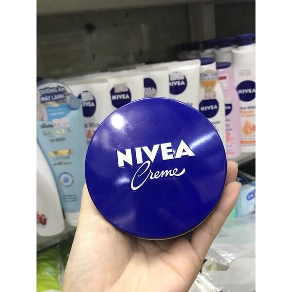 Kem chống nẻ - kem dưỡng ẩm nivea cream màu xanh 150ml, chống lão hóa, nhăn, mốc da, mẩn ngứa, sử dụng được cho trẻ em
