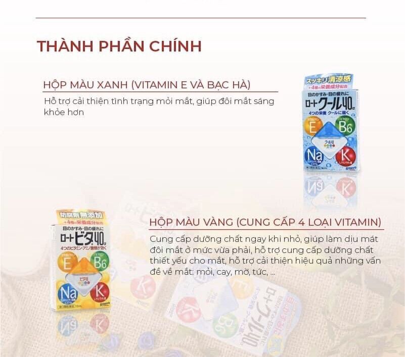 [HCM] Nhỏ mắt Rohto Nhật bản 12ml