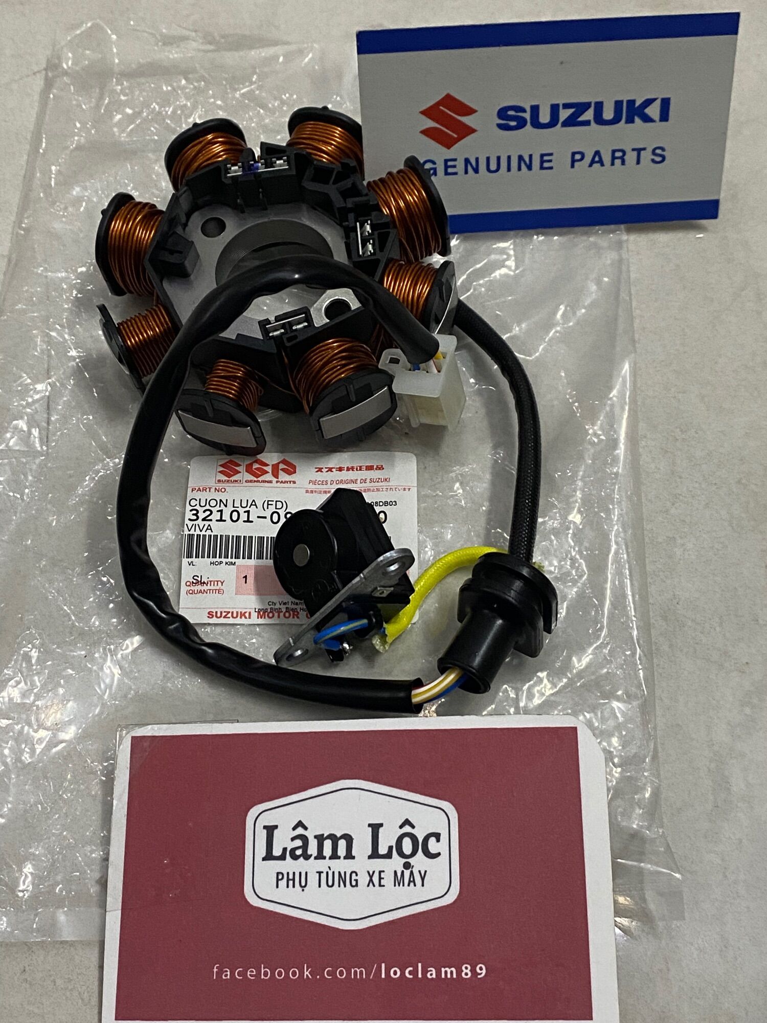 Cuộn lửa viva 110 smash smash revo 110 suzuki chính hãng