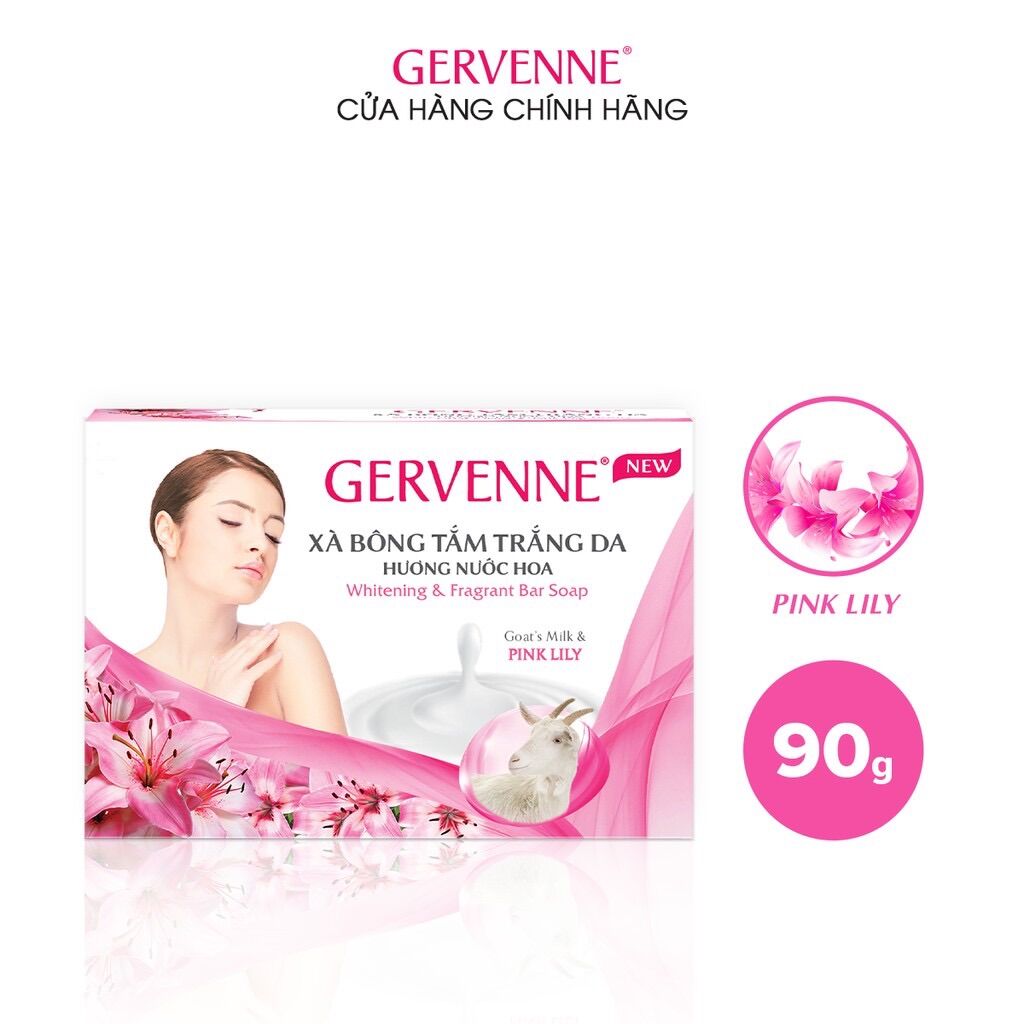 Gervenne - Xà bông tắm trắng da gervenne