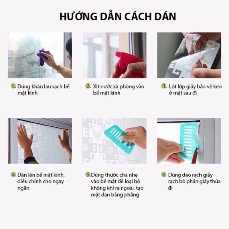 Dụng Cụ Dán Kính Dán Tường Ngọc Linh