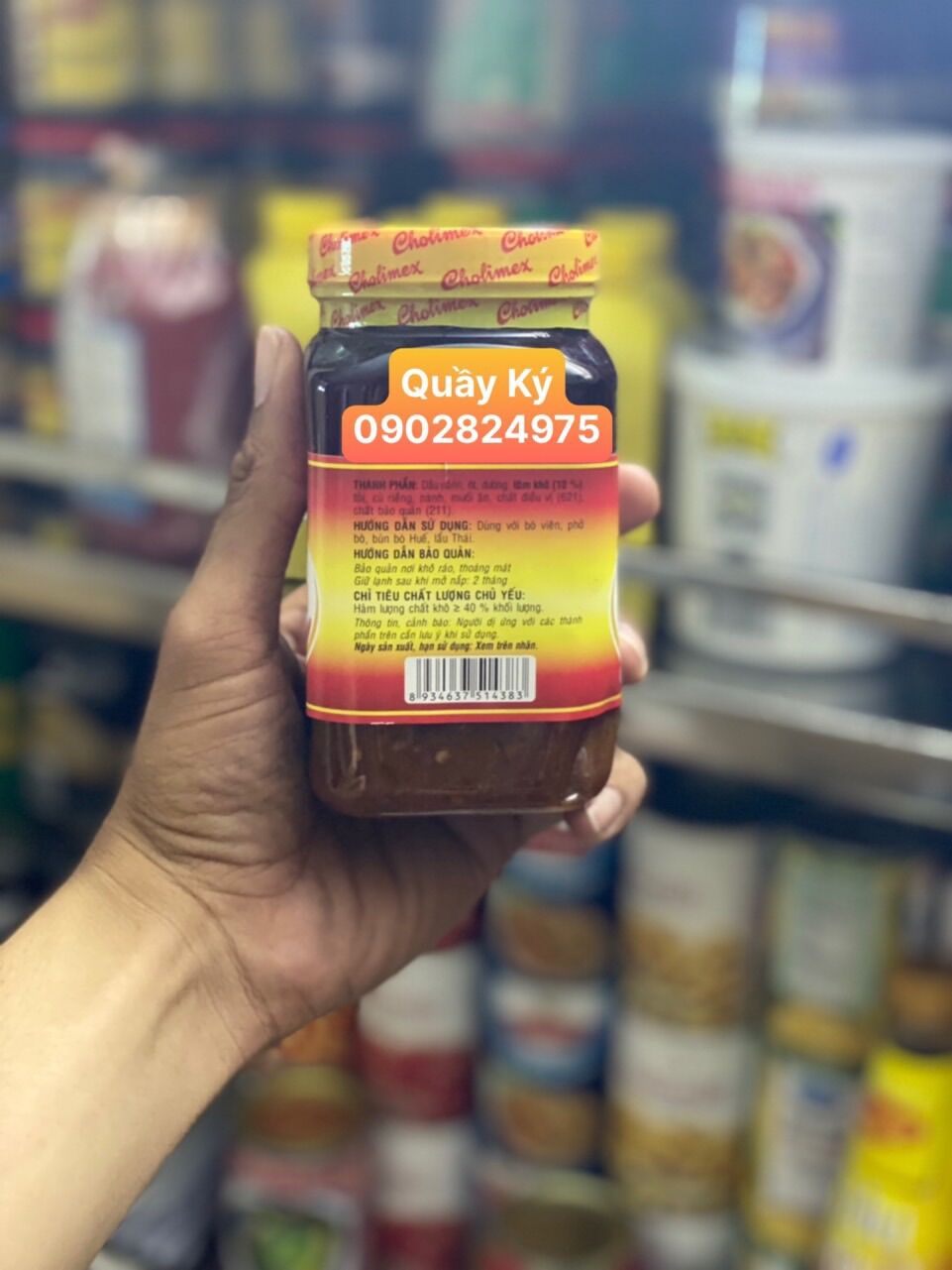 Sa Tế Tôm Cholimex hủ 450gr