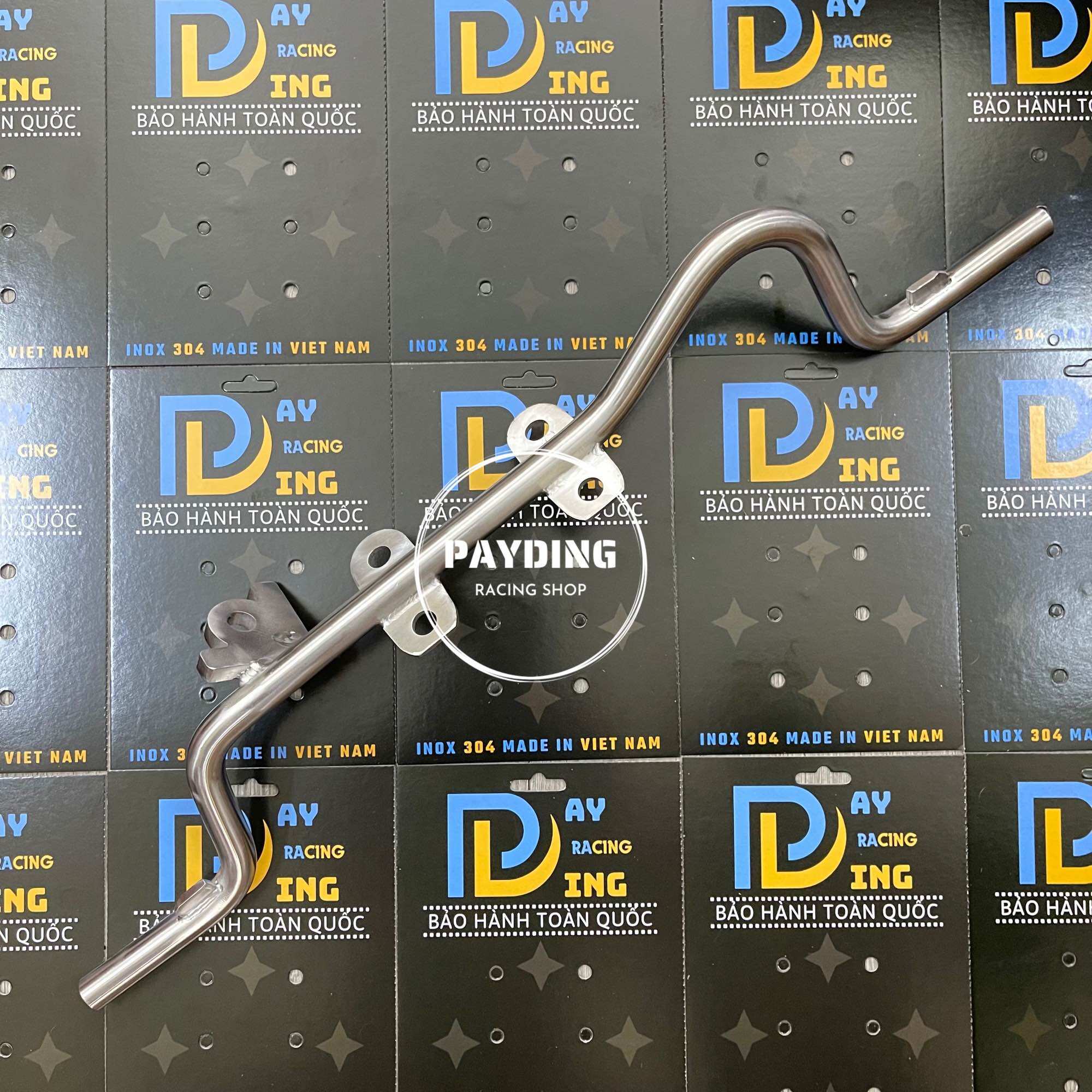 Gác máy Inox 304 dành cho các dòng xe Dream, Ex, Wave,..
