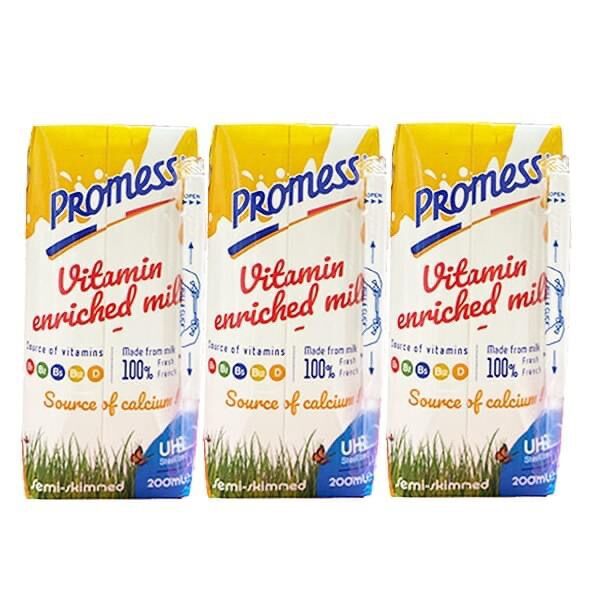 Sữa tươi Promess Vitamin hộp 200ml - Date mới nhất