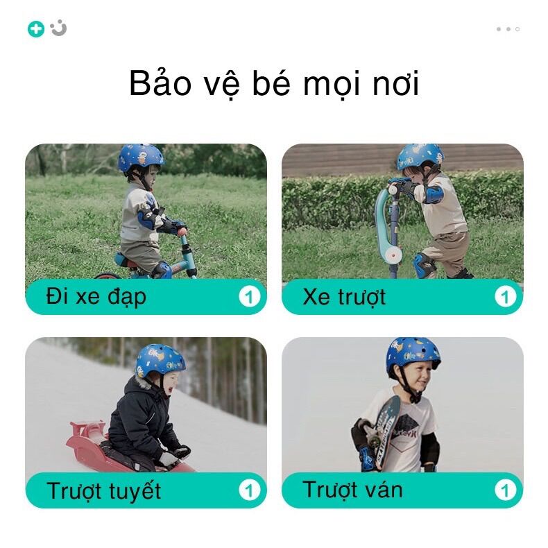 Set đồ bảo hộ cho Bé KUB