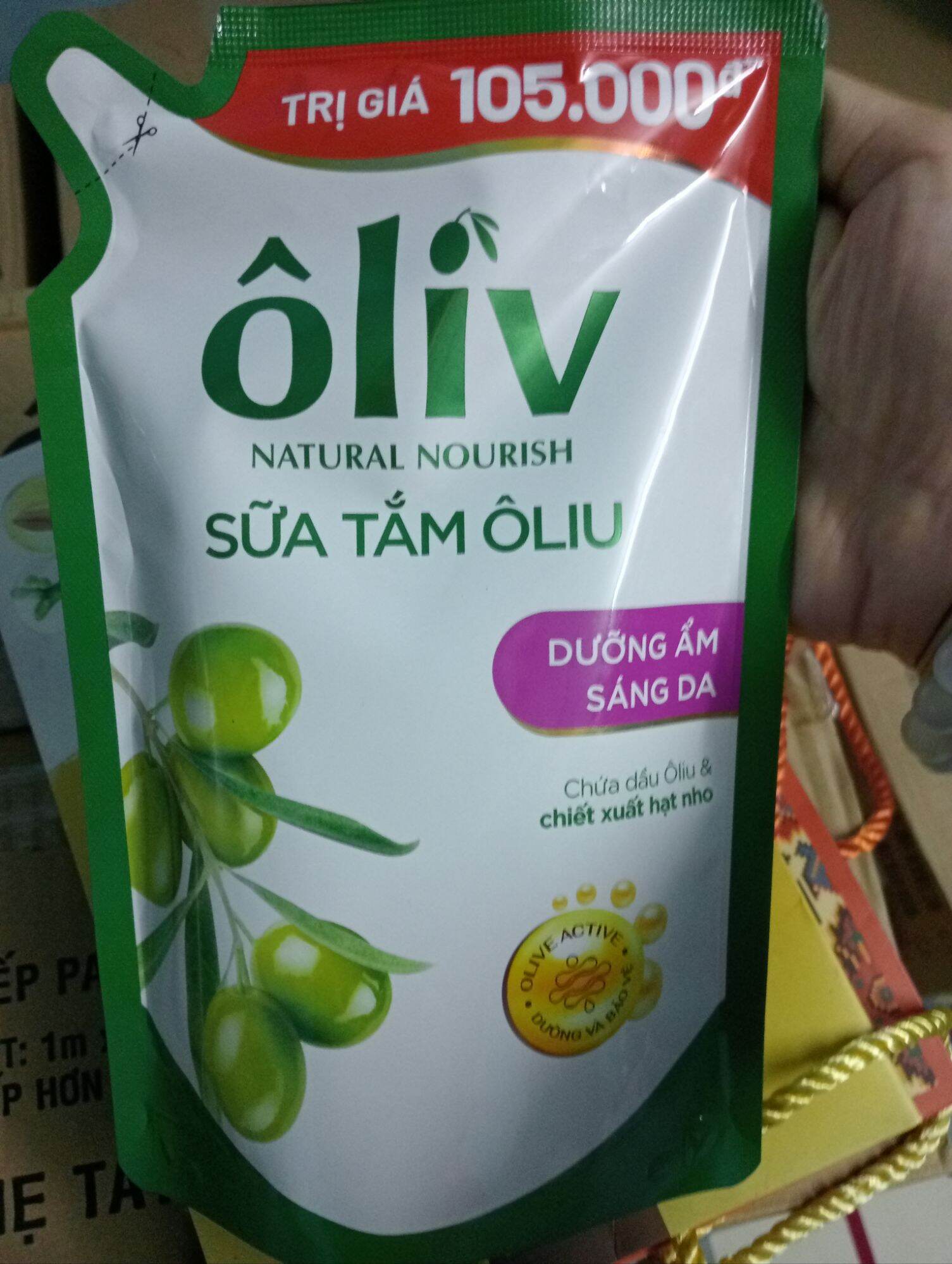 Sữa tắm ôliu dưỡng sáng da, mềm mịn 650ml/350ml