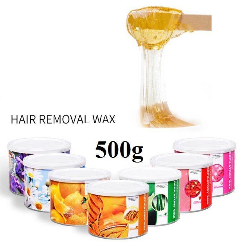 500G Sáp Wax Lông Chiết Suất Mật Ong Cao Cấp Hũ Lớn