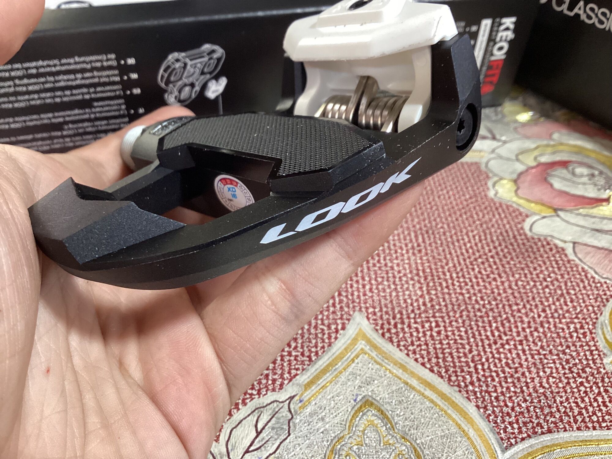 LOOK Pedals Kéo 3 Classic Kèm Can Cá Đầy Đủ FULL SET
