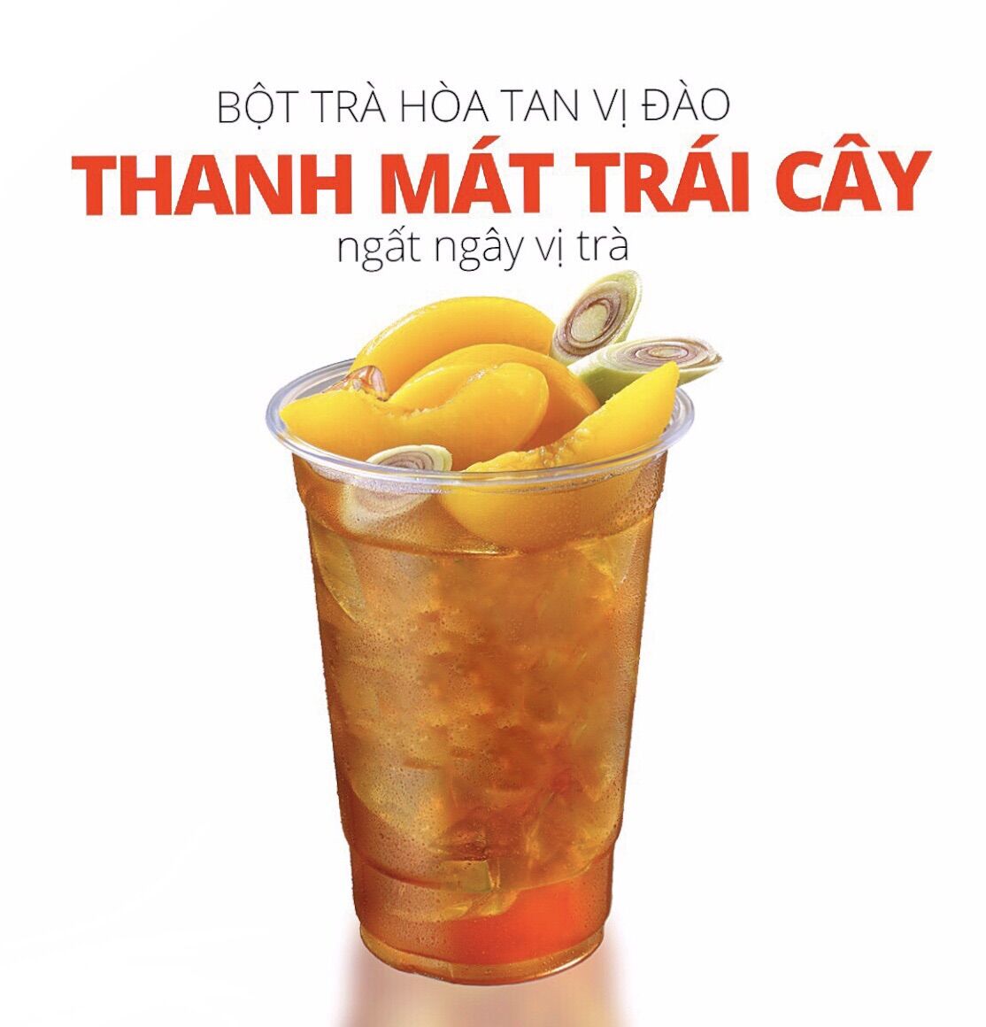 (Gói 1kg)Trà Đào Hòa Tan. PHA SẴN SIÊU NHANH, thơm ngon đúng vị.
