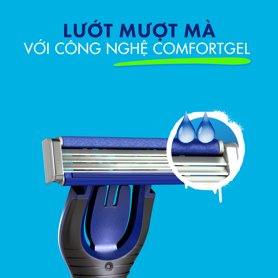 COMBO Dao Và Lưỡi Cạo Râu GILLETTE Flexi Vibe Free Fire Mới