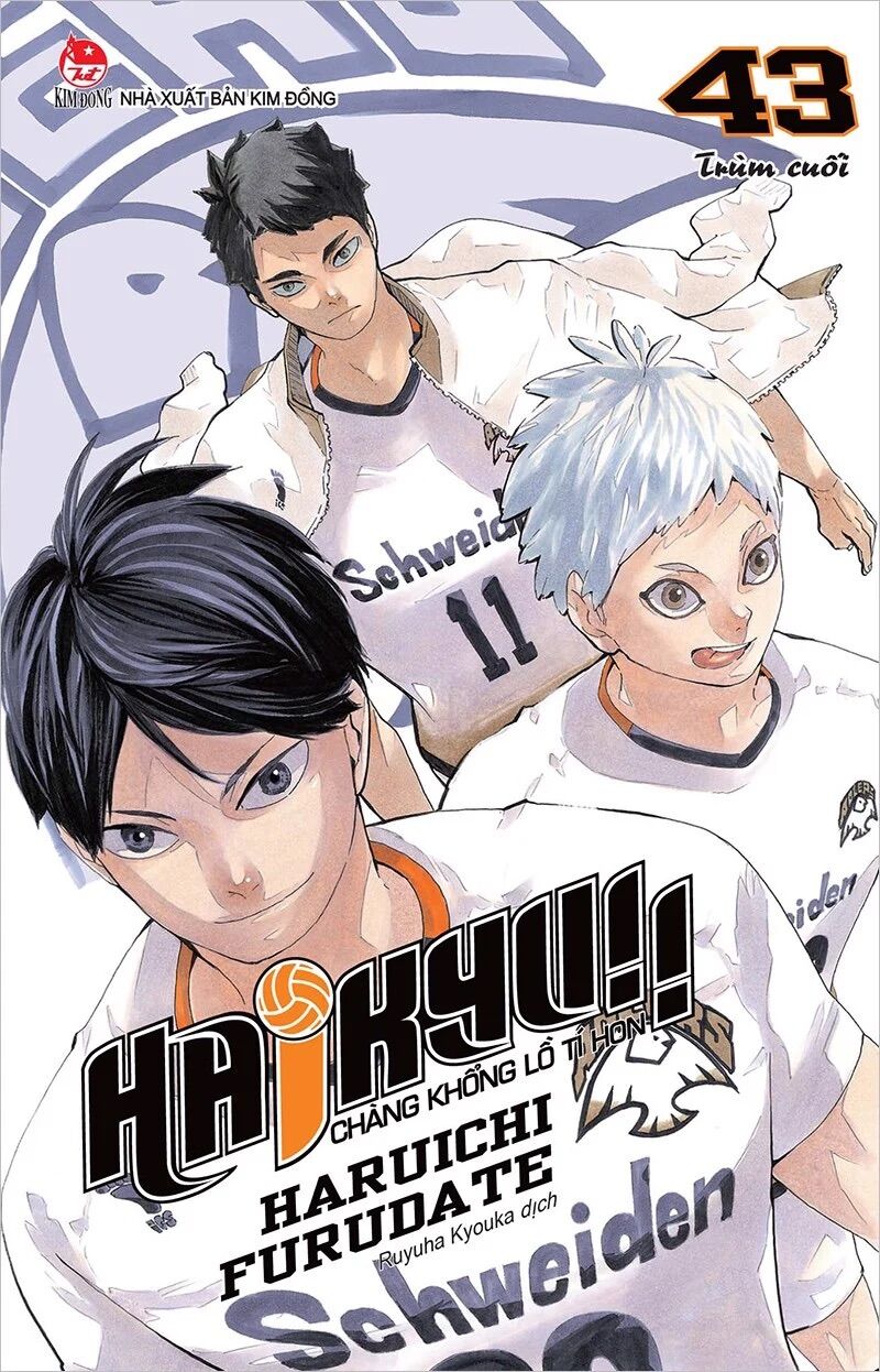 Haikyu 43-44-45- Haicolor (kèm phụ kiện)