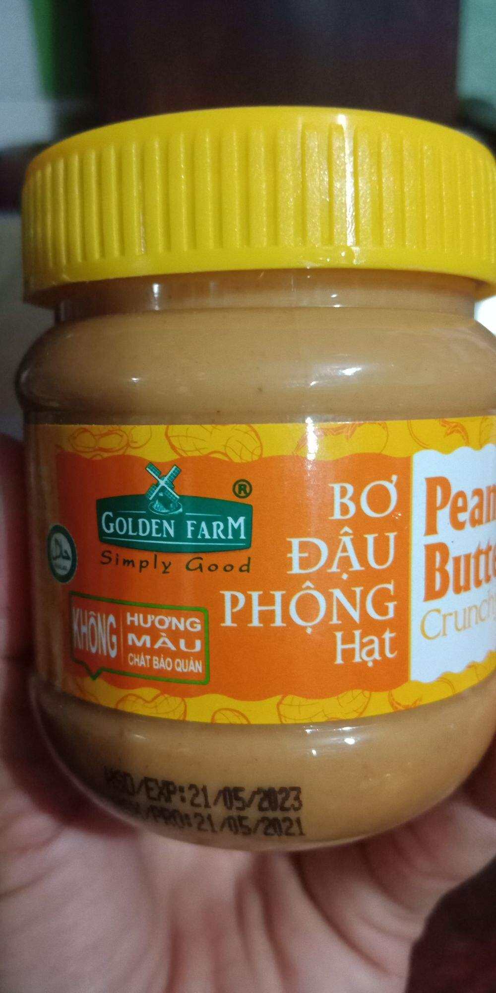 Bơ Đậu Phộng Golden Farm 170gr