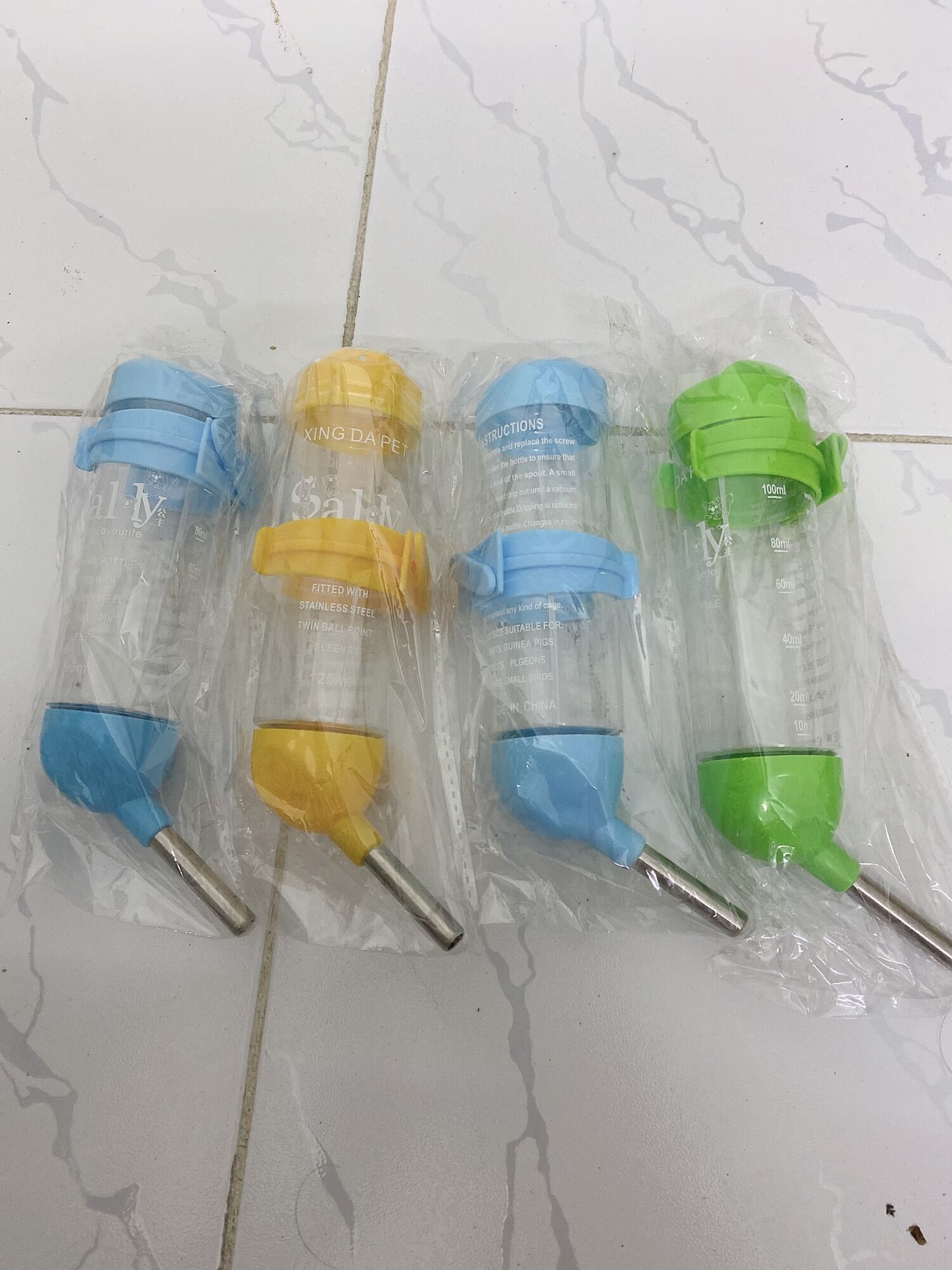 Bình nước uống cho các thú cưng nhỏ 125ml tiện lợi