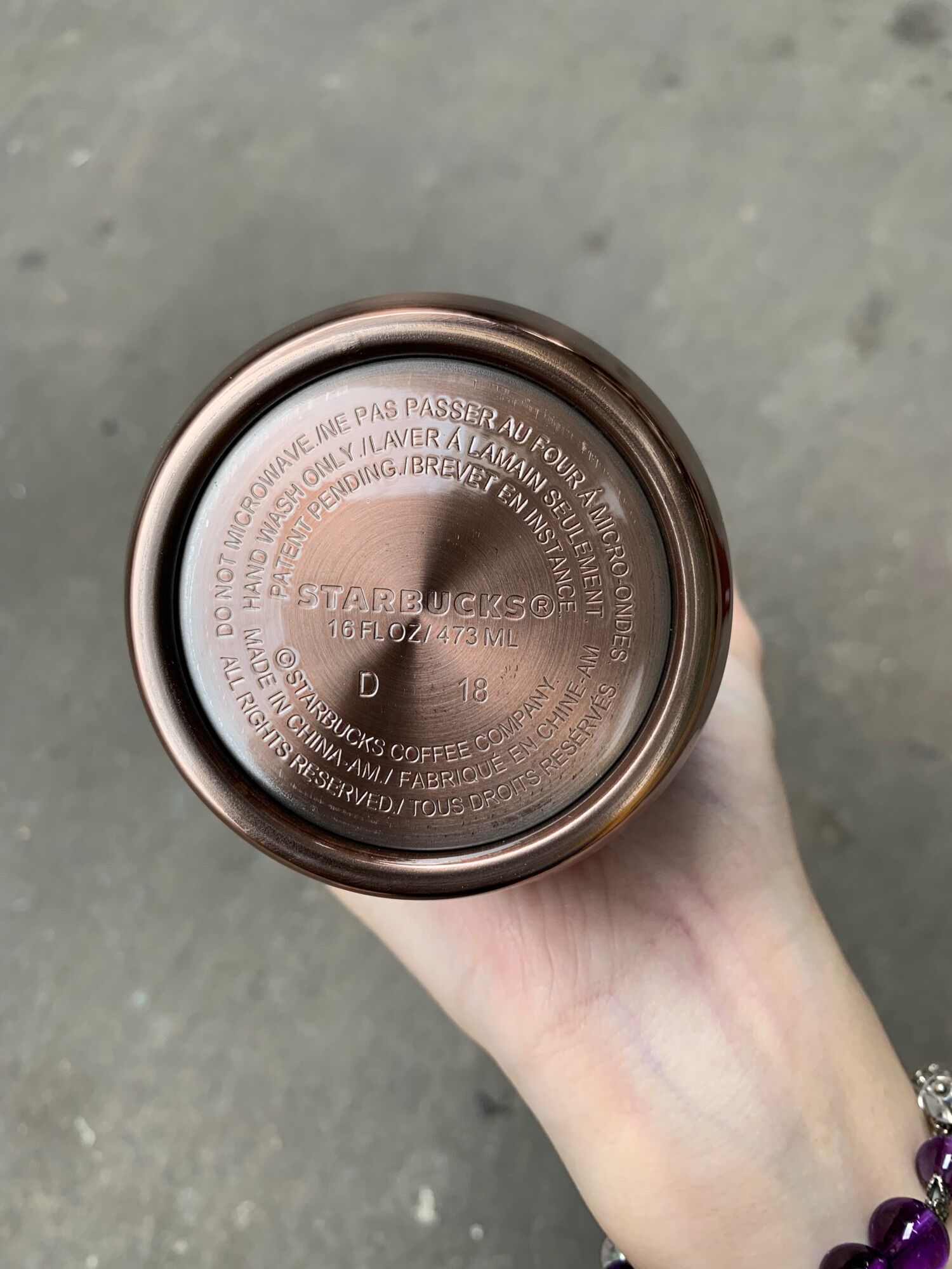 Bình giữ nhiệt starbucks 473ml - bản holiday