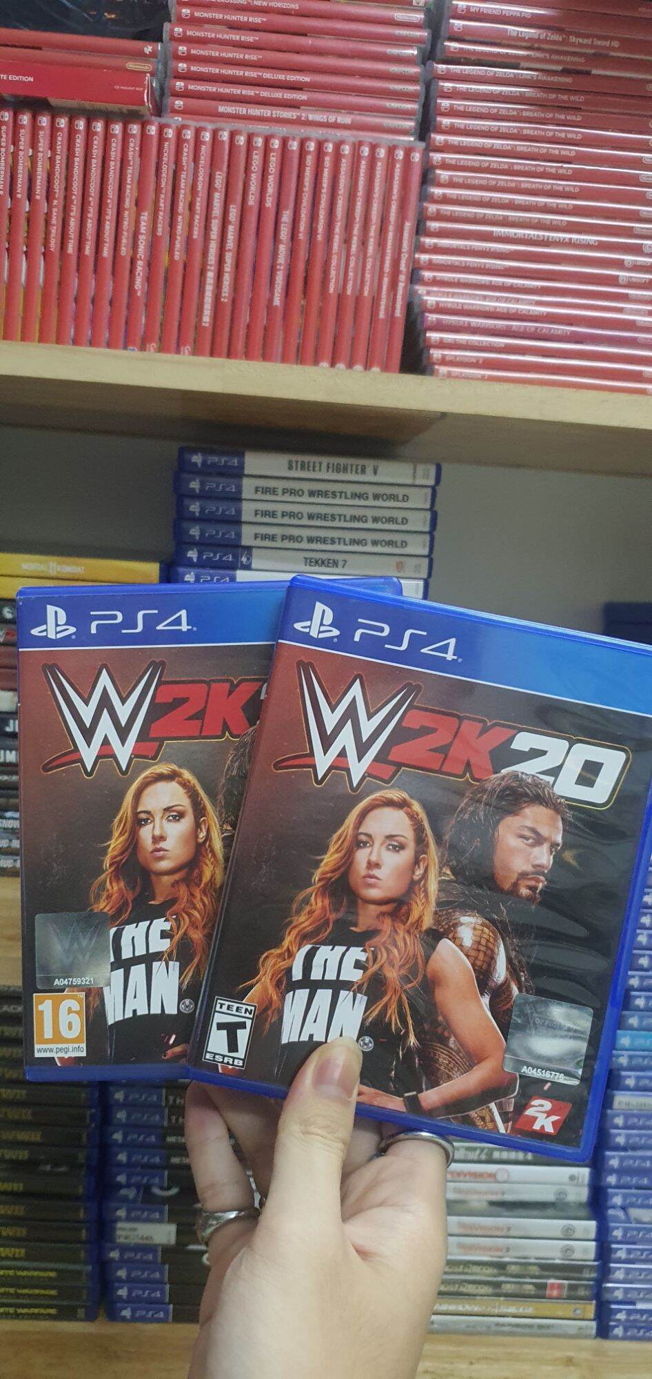 Đĩa ps4 wwe 2k20