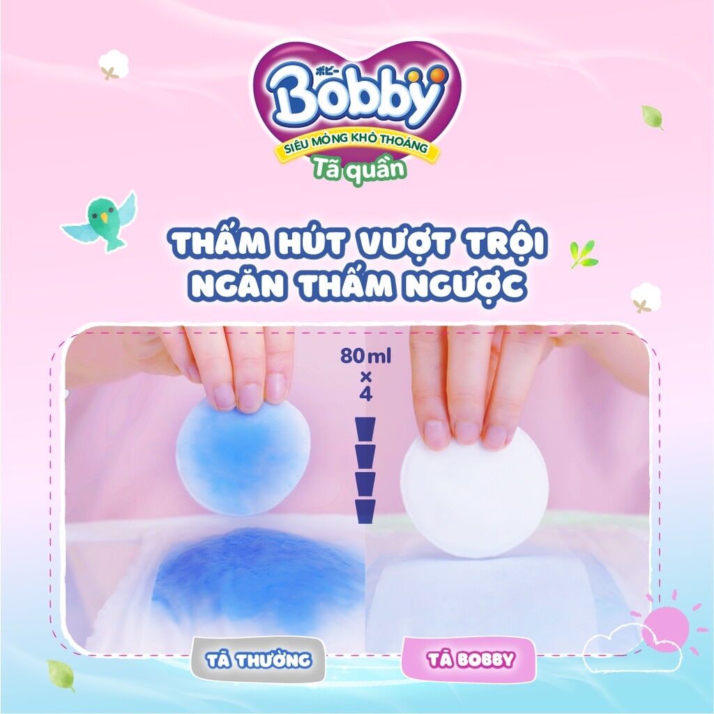 Tã quần Bobby Mega Jumbo XL84 mới