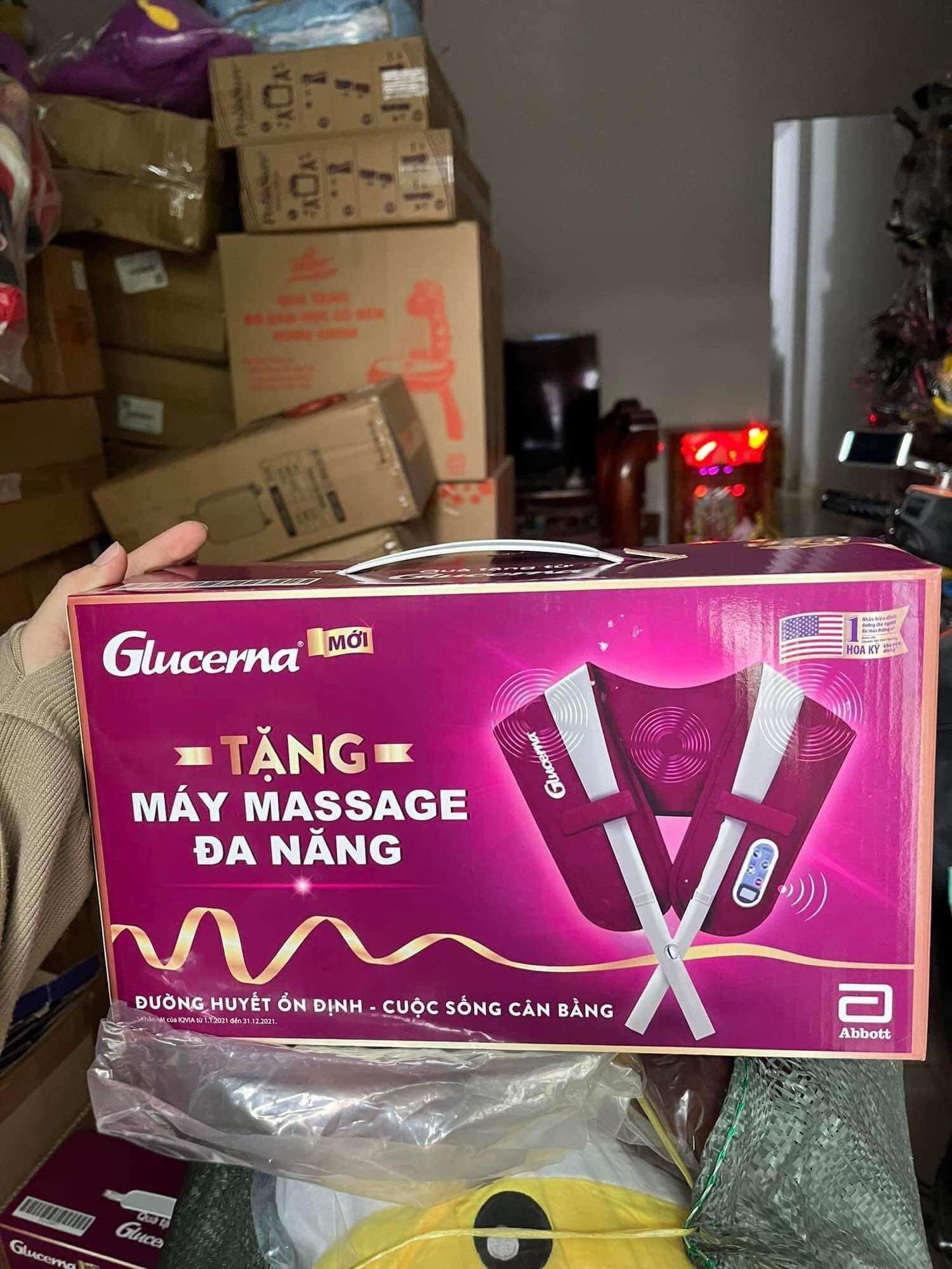 Đai massager đa năng hkm từ sữa ensure, glucena