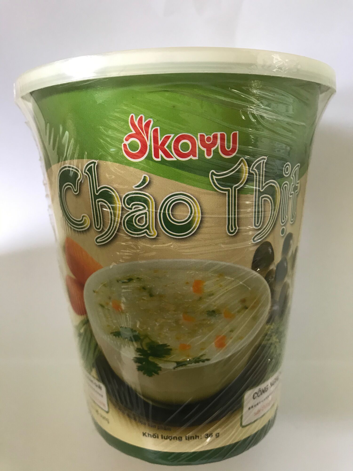 Cháo thịt Asuzac ăn liền ly 36g