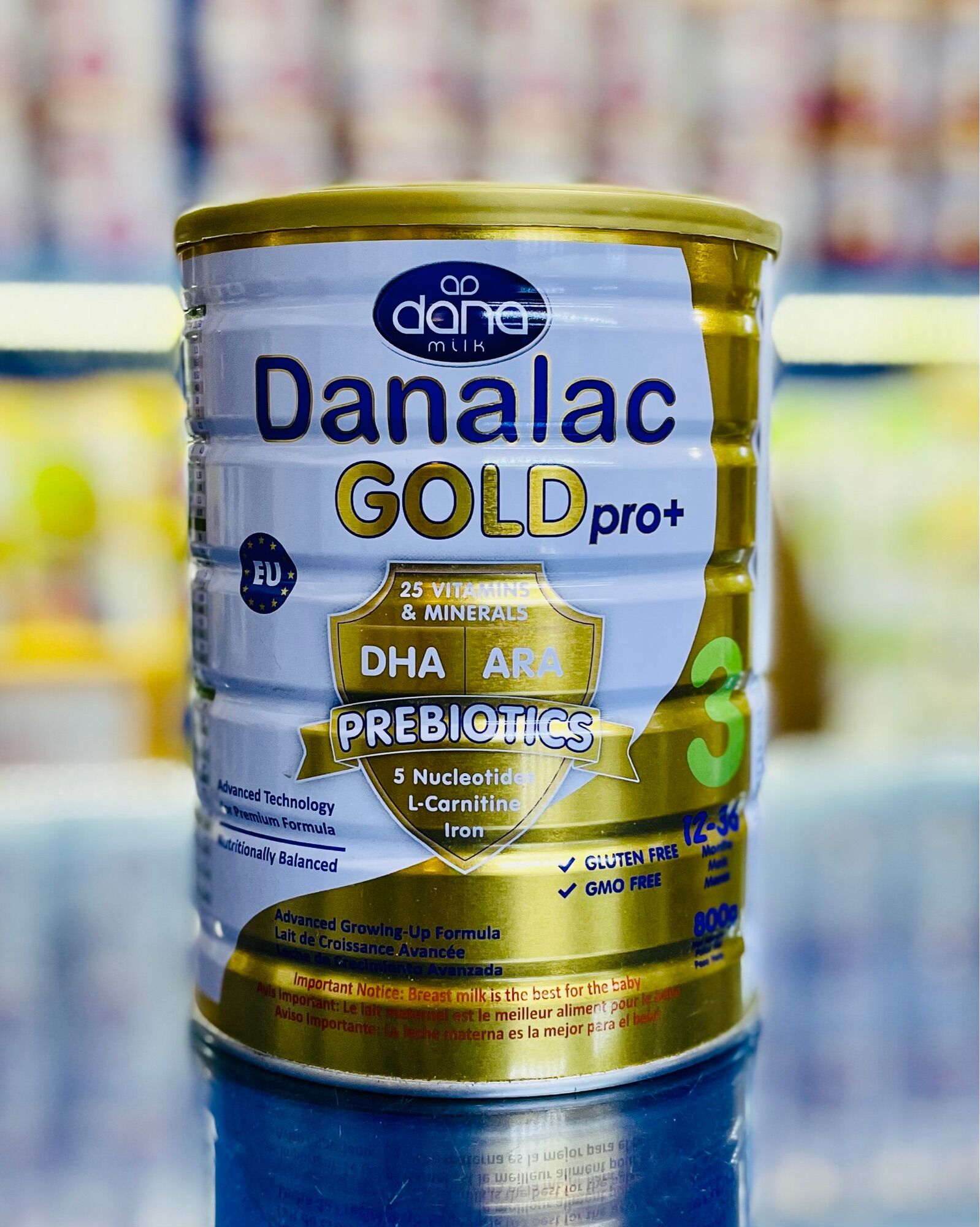 Sữa Danalac Gold Pro Nhập khẩu Thụy sỹ (800g) Số 1,2,3,4