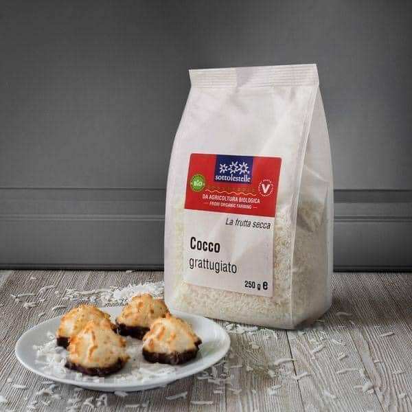 Vụn dừa hữu cơ Sottolestelle Đức 250gr