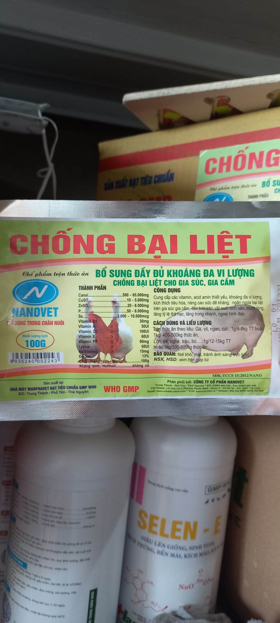 Chống bại liệt gói 100g