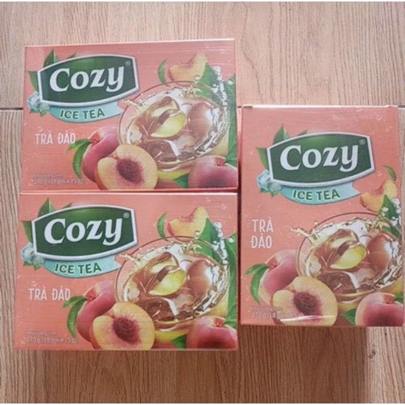 trà đào hòa tan cozy 240g